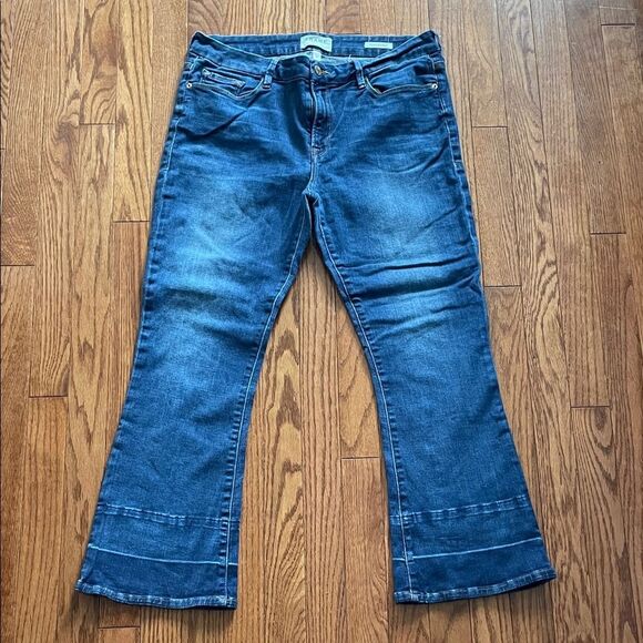 Frame Denim Denim - Frame Denim Le Crop Mini Boot Medium Wash Women’s Sz 31